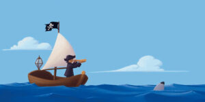 YGR cướp biển đi câu